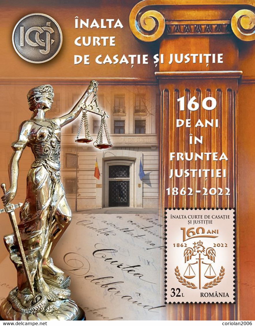 Romania 2022 / Hight Court / S/S - Ongebruikt
