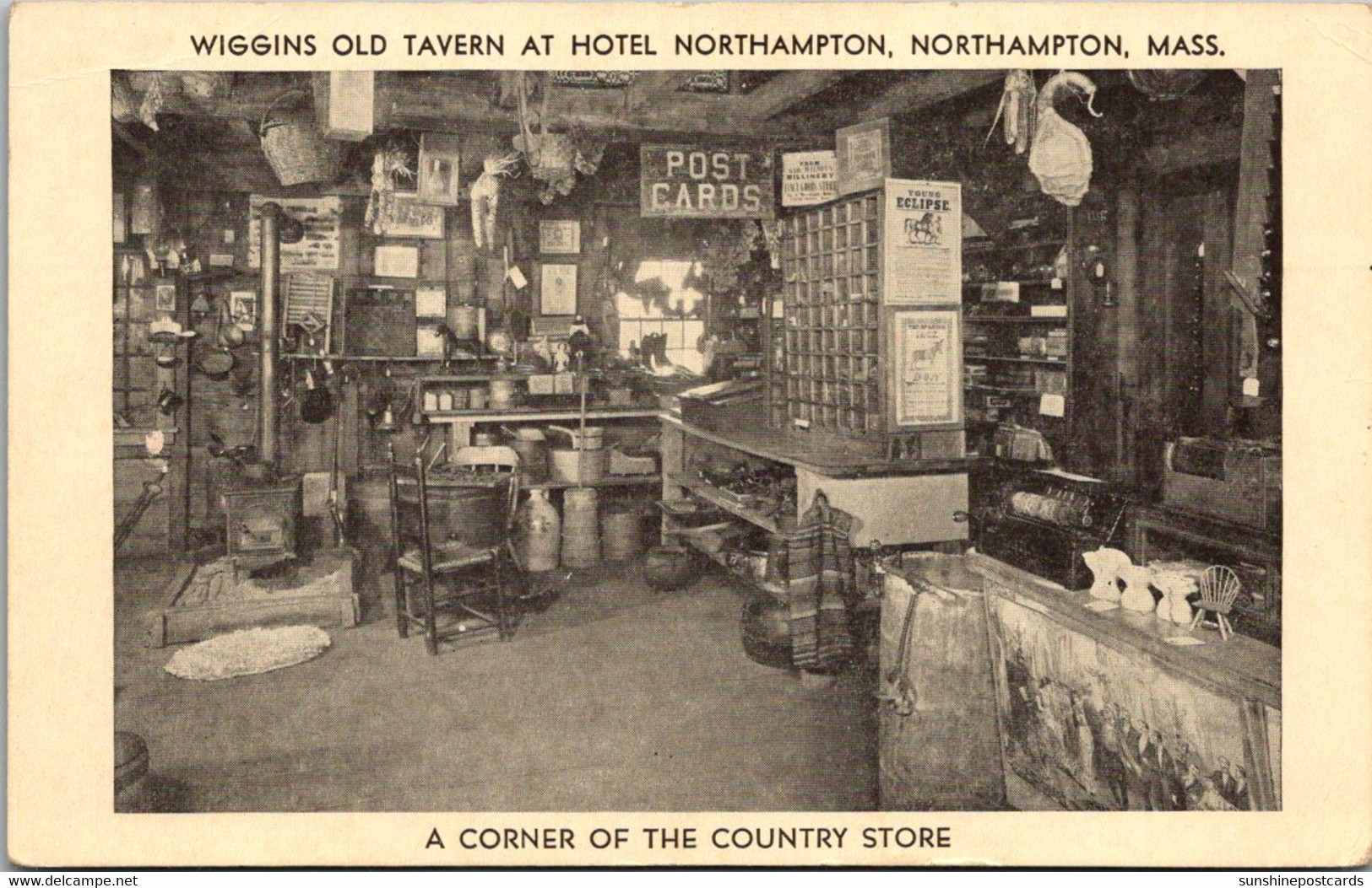 Massachusetts Northampton Hotel Northampton WigginsOld Tavern Corner Of The Country Store - Northampton