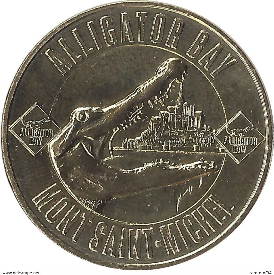 2022 MDP269 - BEAUVOIR - Alligator Bay (Mont Saint-Michel)  / MONNAIE DE PARIS - 2022