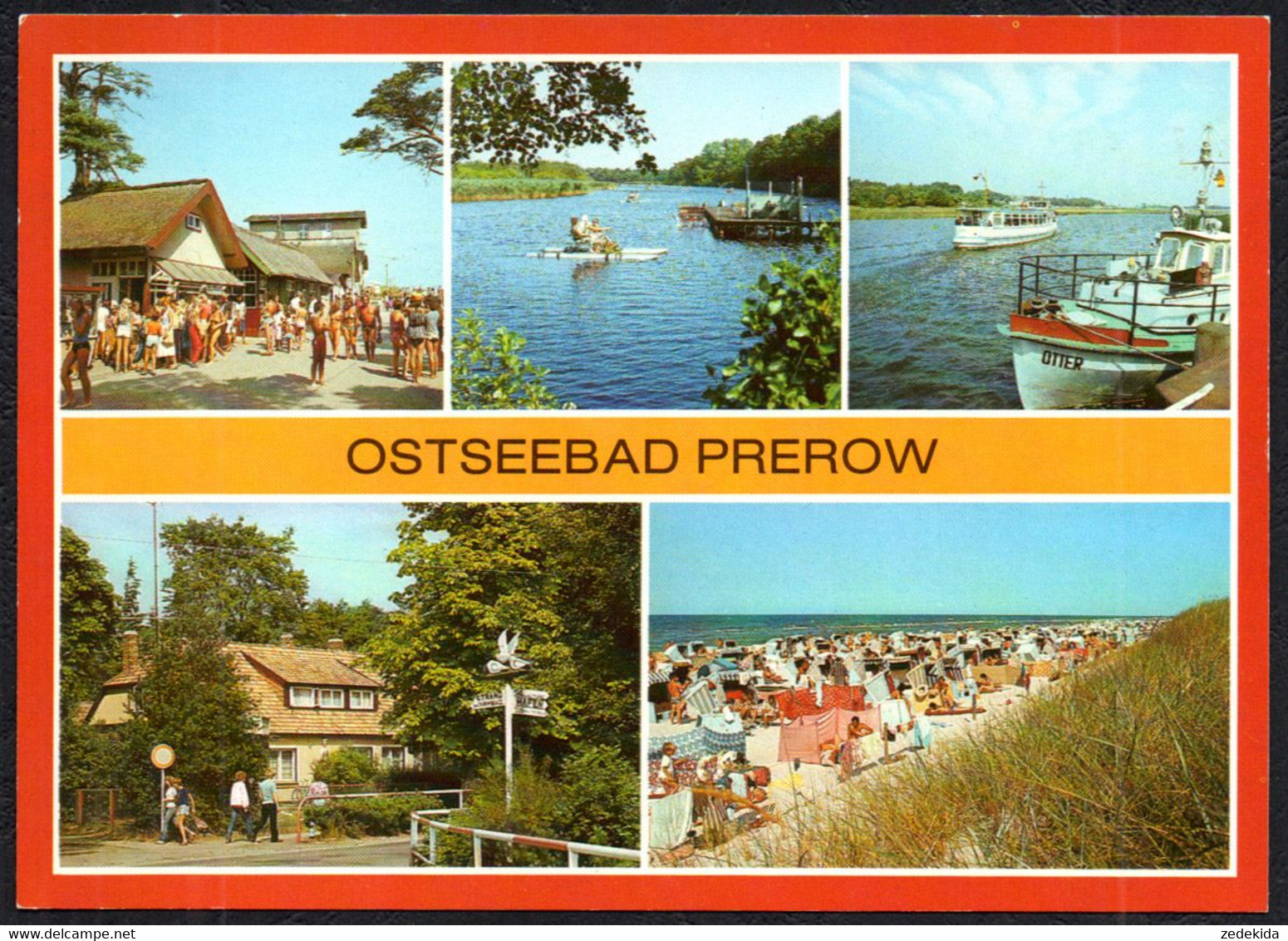 A9853 - TOP Prerow - Cafe Strandeck Strand - Bild Und Heimat Reichenbach - Ribnitz-Damgarten