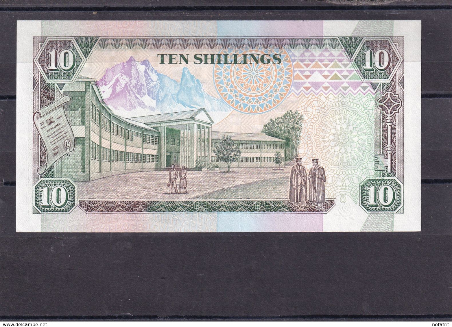 Kenia  10 Shillings    1992 Unc - Kenia