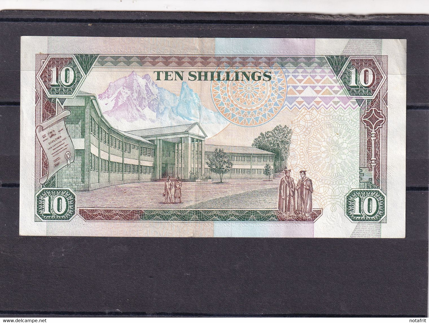 Kenia  10 Shillings   1993  Vf - Kenya