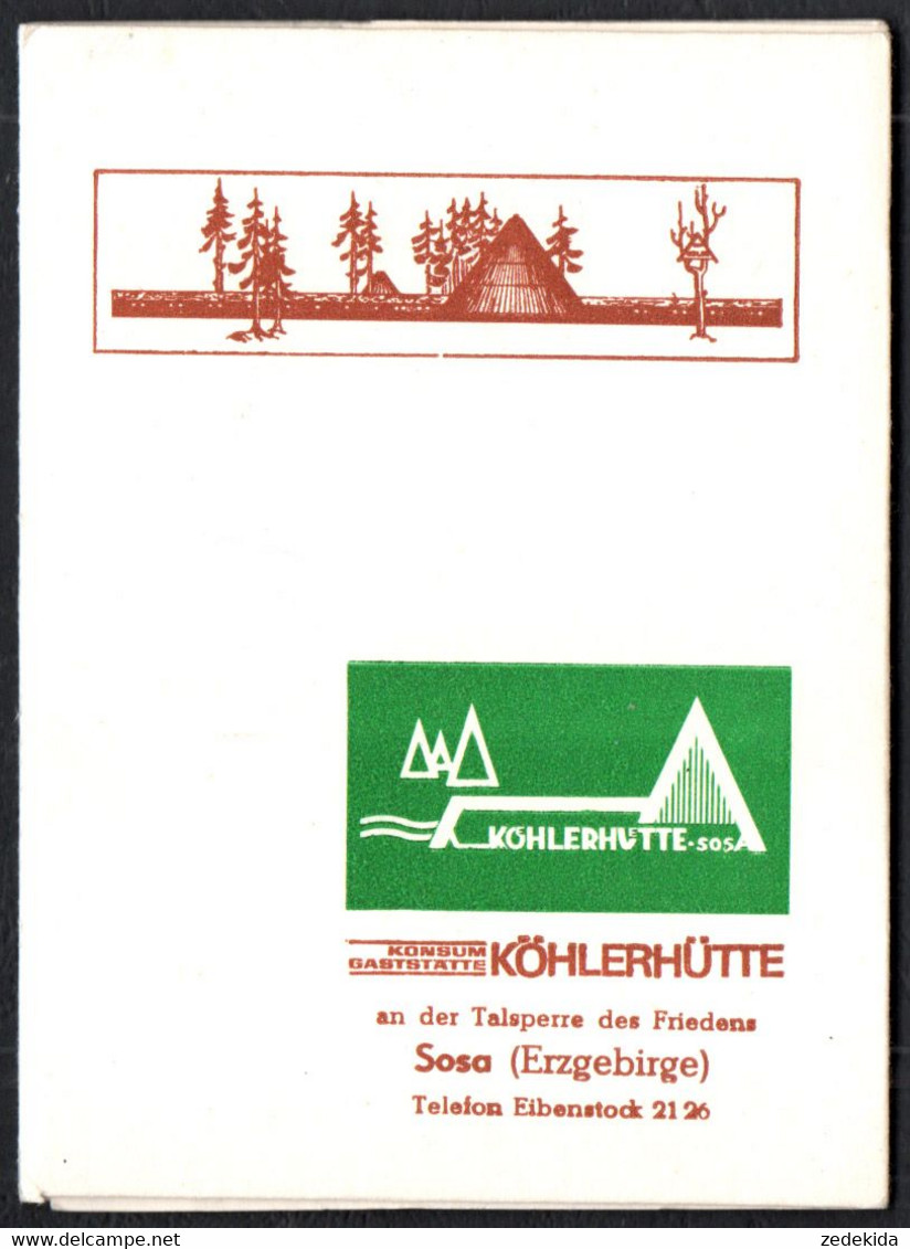 D8788 - Sosa - 10 Foto Köhlerhütte Köhler Meiler Kohlemeiler - Verlag ERKA - Sosa