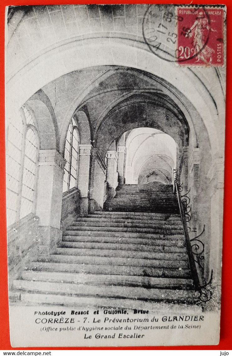 19 - CORREZE - Préventorium Du Glandier - Le Grand Escalier - Ussel