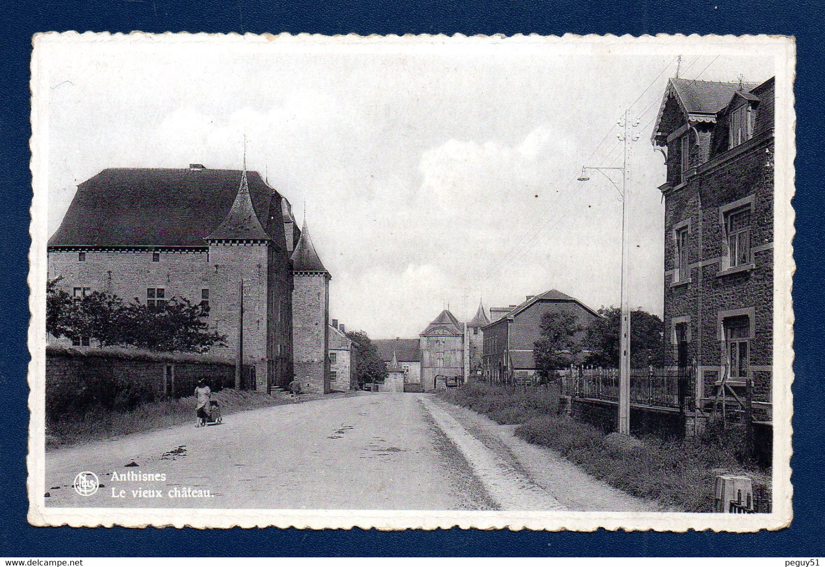 Anthisnes. Le Vieux Château (Tours Et Donjon De L'Avouerie). Ancienne Ferme Abbatiale Saint-Laurent. 1947 - Anthisnes
