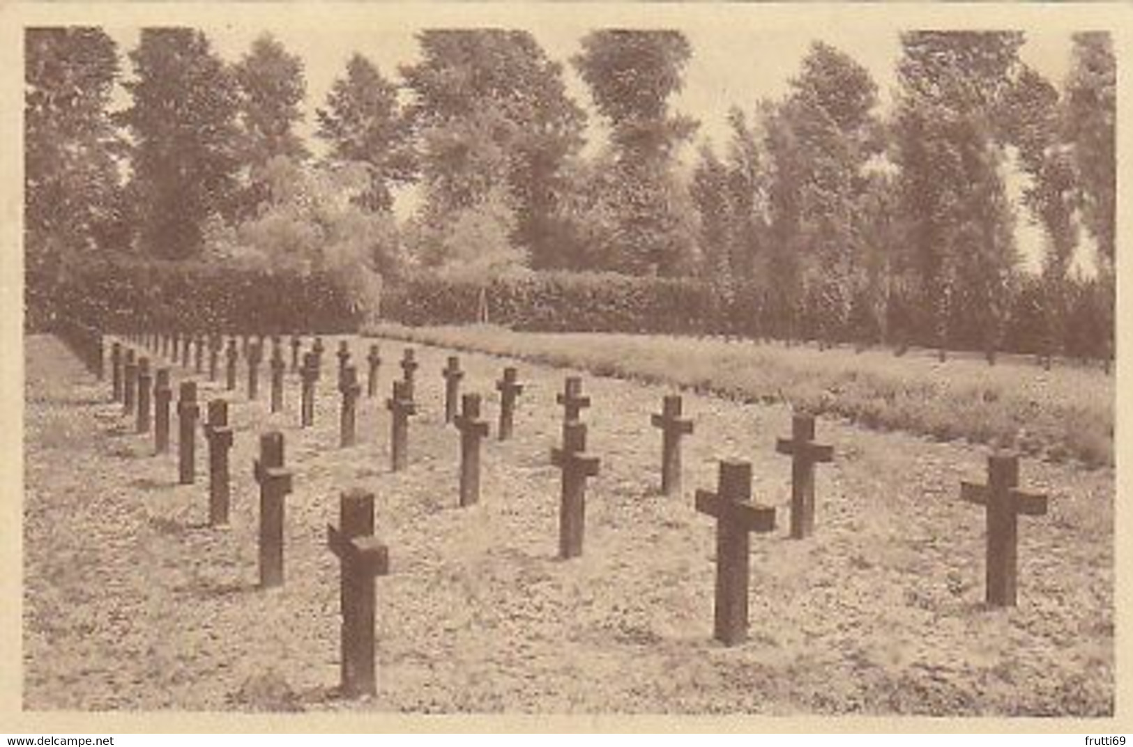 AK 059805 BELGIUM - Langemarck - Zonnebkesteenweg - Binnenzicht - Langemark-Poelkapelle