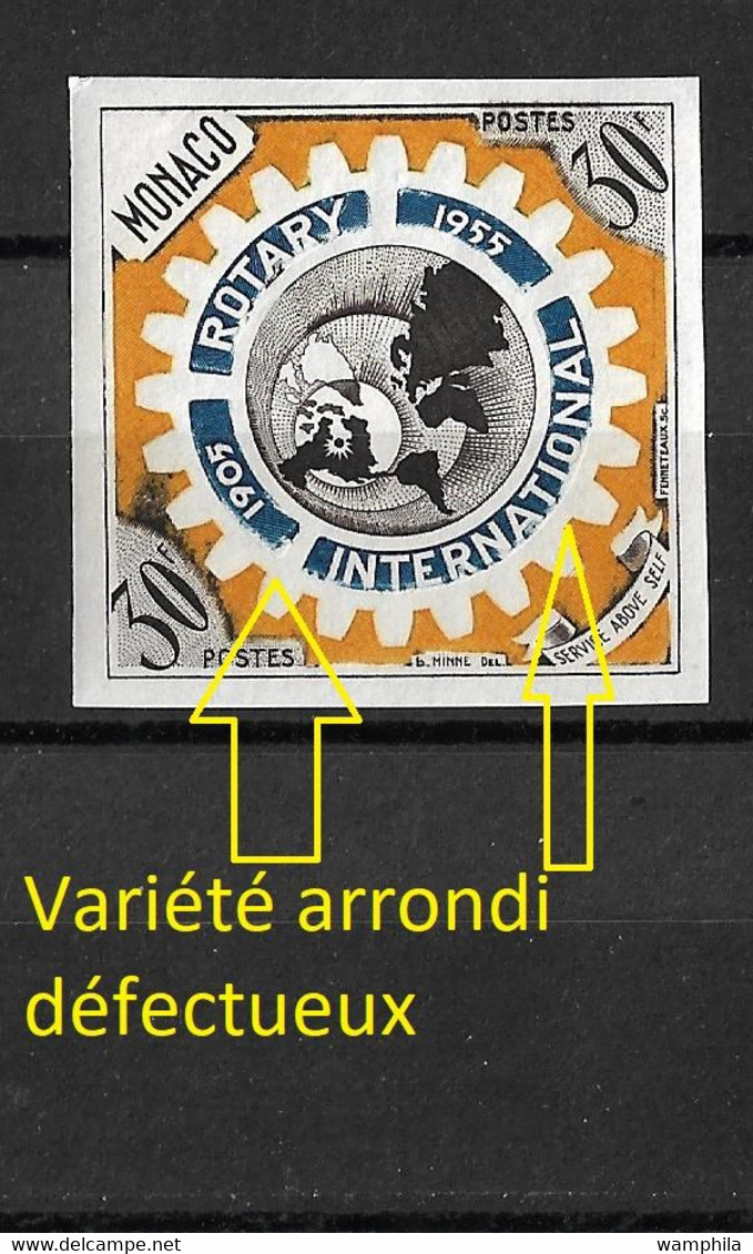 Monaco N°440** Essai Non Dentelé. Rotary Club. - Variedades Y Curiosidades