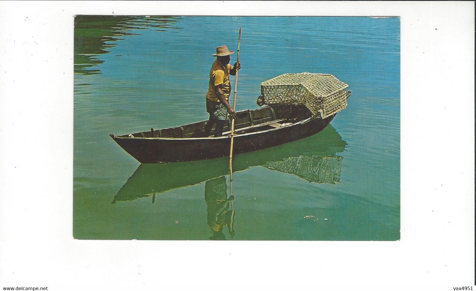 SEYCHELLES  FISHERMEN  PIROGUE  FISH TRAP     ****       A SAISIR   **** - Seychelles