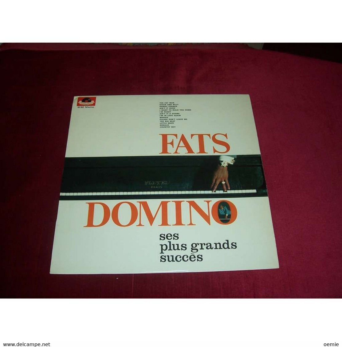 FATS DOMINO  ° SES PLUS GRANDS SUCCES   POLYDOR 1965 - Blues