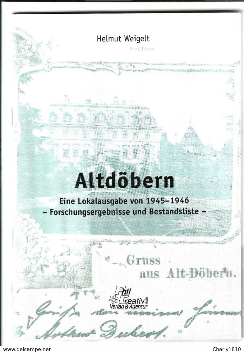 Altdöbern (Helmut Weigelt) - Filatelie En Postgeschiedenis