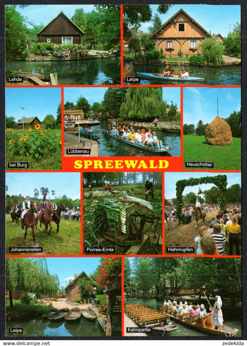 F8134 - TOP Spreewald - Lübben Lübbenau -  Verlag Schöning - Luebben (Spreewald)