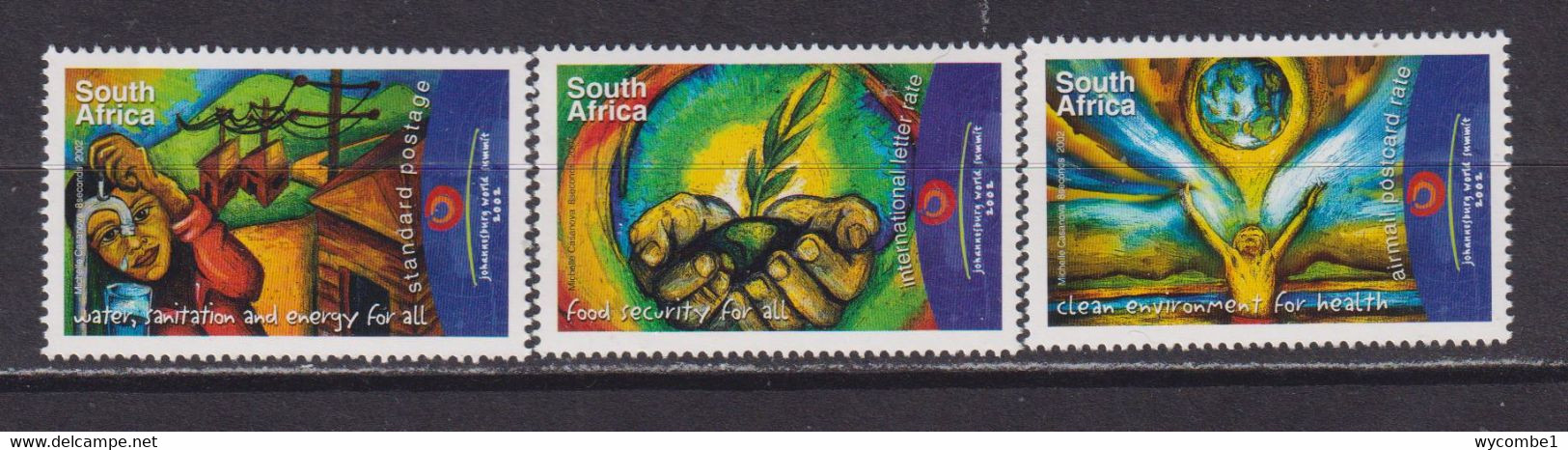 SOUTH AFRICA - 2002 Sustainable Development Set Never Hinged Mint As Scan - Ongebruikt