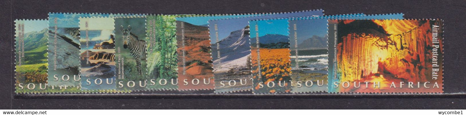 SOUTH AFRICA - 2001 Natural Wonders Set Never Hinged Mint As Scan - Neufs