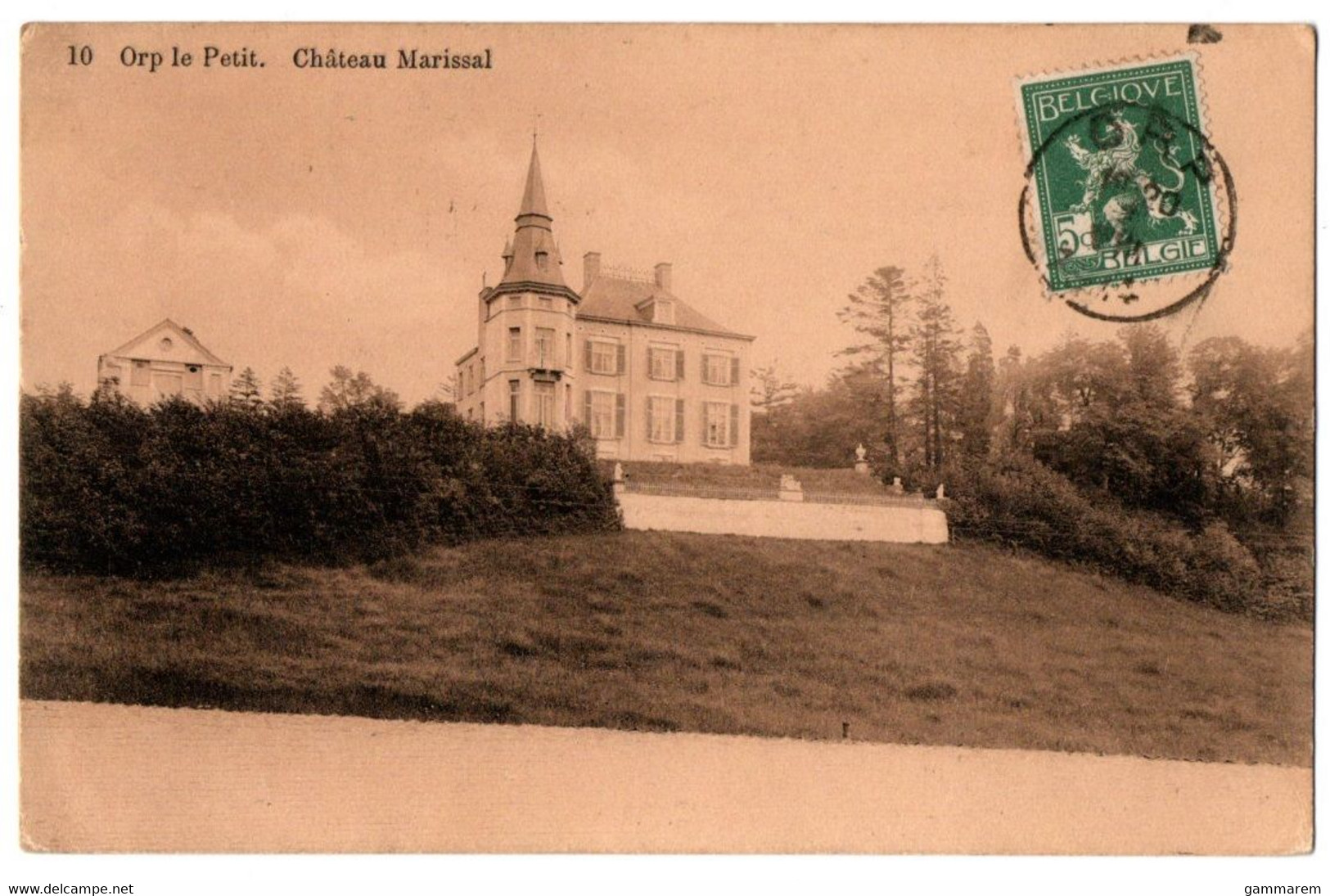 ORP LE PETIT - Chateau Marissal - Cpa Belgique - Orp-Jauche