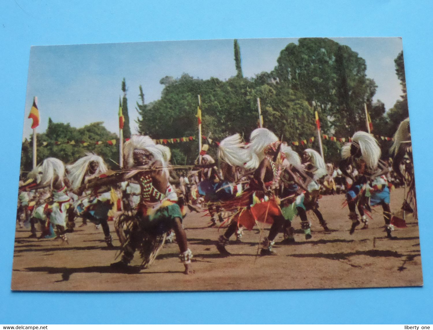 Lot De 4 CP / PK ( Cote D'Or ) Voyage / Reis Du ROI Au CONGO Belge KONING Zomer 1955 ( Voir / See Photo ) ! - Congo Belge