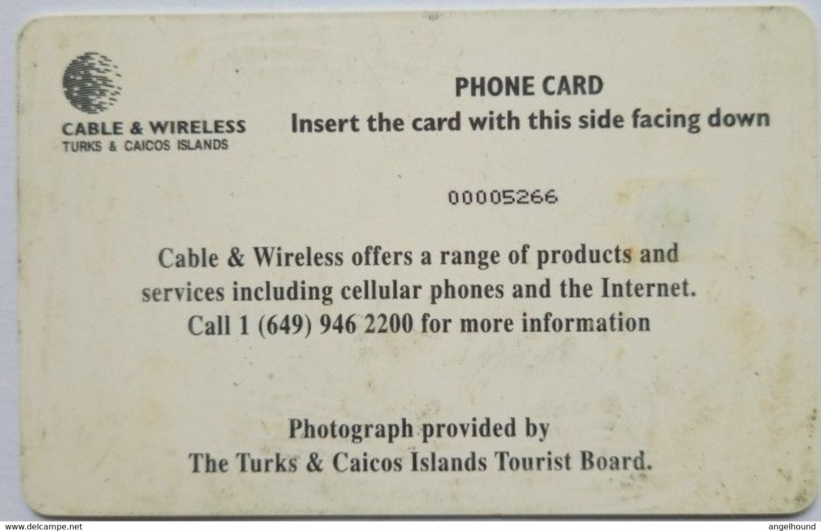 Turks And Caicos $10 Chip Card " Three Girls ( With Logo )" - Turks & Caicos (I. Turques Et Caïques)