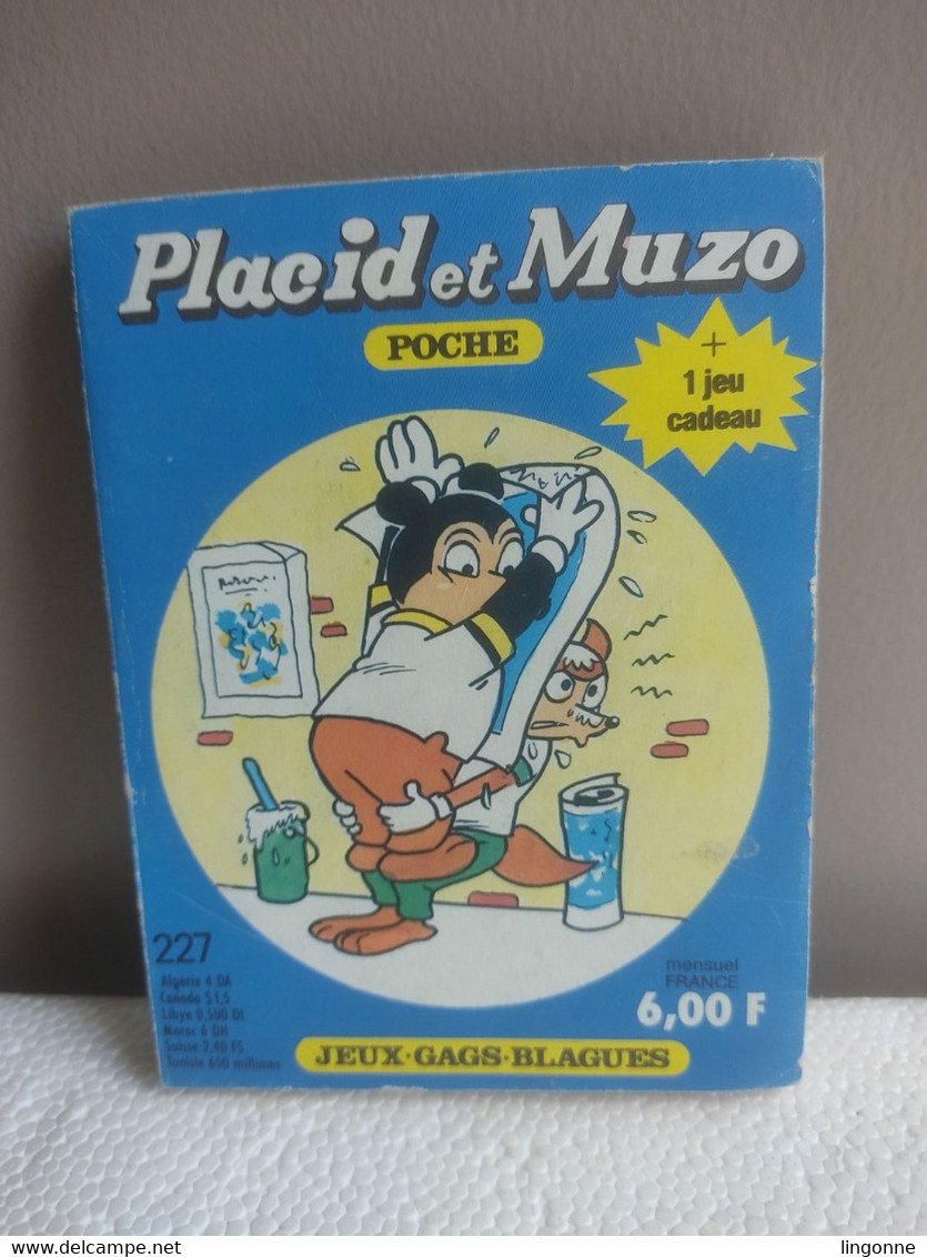 PLACID Et MUZO Poche N°227  Poids : 80 Grammes - Pif - Autres