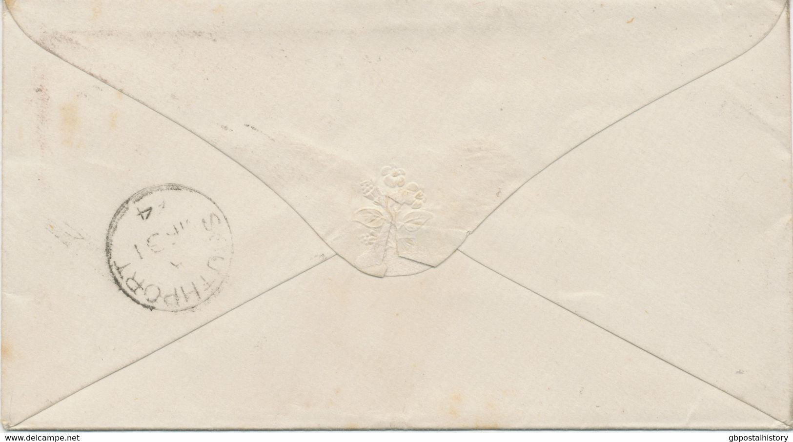 GB „321 / GRANTHAM“ (Lincolnshire) Superb Duplex Postmark (Parmenter 3CD, Code C) On Very Fine Used QV 1d Pink Stamped - Briefe U. Dokumente