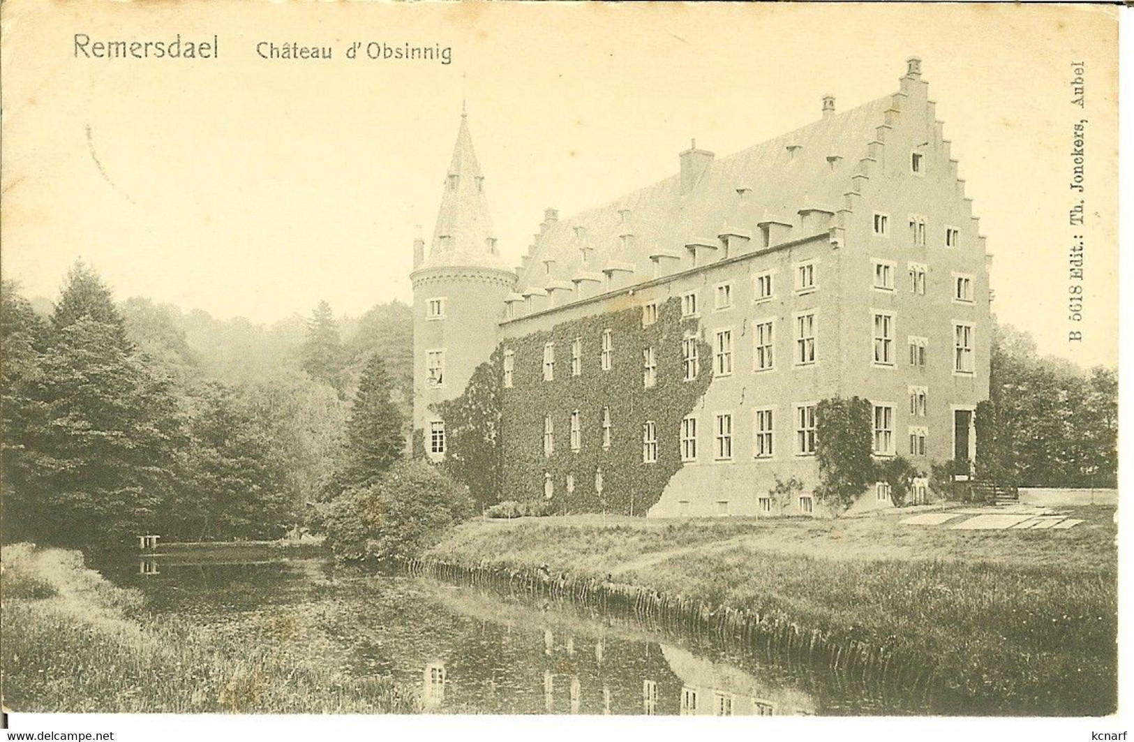 CP De REMERSDAEL " Château D'Obsinnig " Voeren - Fourons - Fourons - Voeren