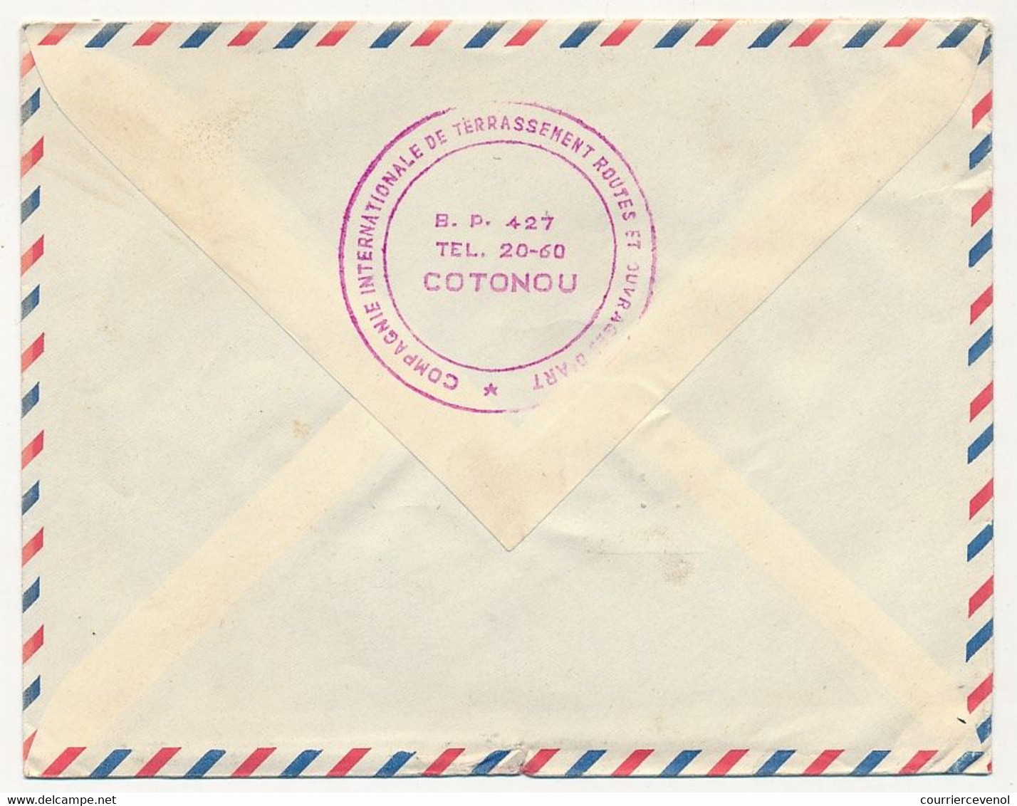 DAHOMEY - Env. Depuis Cotonou (Dahomey) 27/4/1967 Affr 10F Scoutisme X3 - Bénin – Dahomey (1960-...)