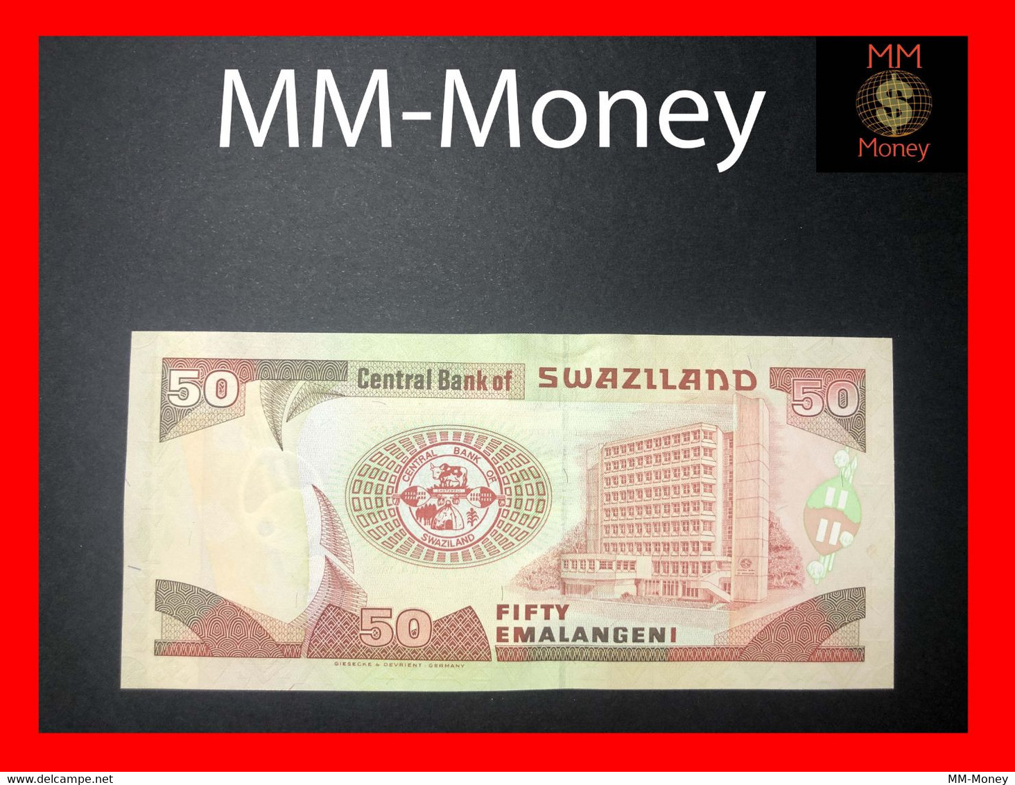 SWAZILAND  50 Emalangeni   1.4.1998   P.  26    UNC - Swasiland