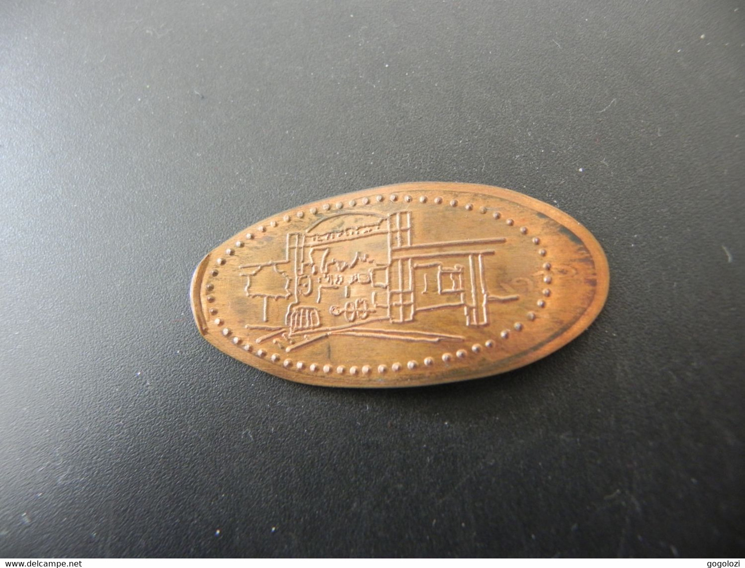 Jeton Token - Elongated Cent - USA - Stockyards Station - Souvenirmunten (elongated Coins)