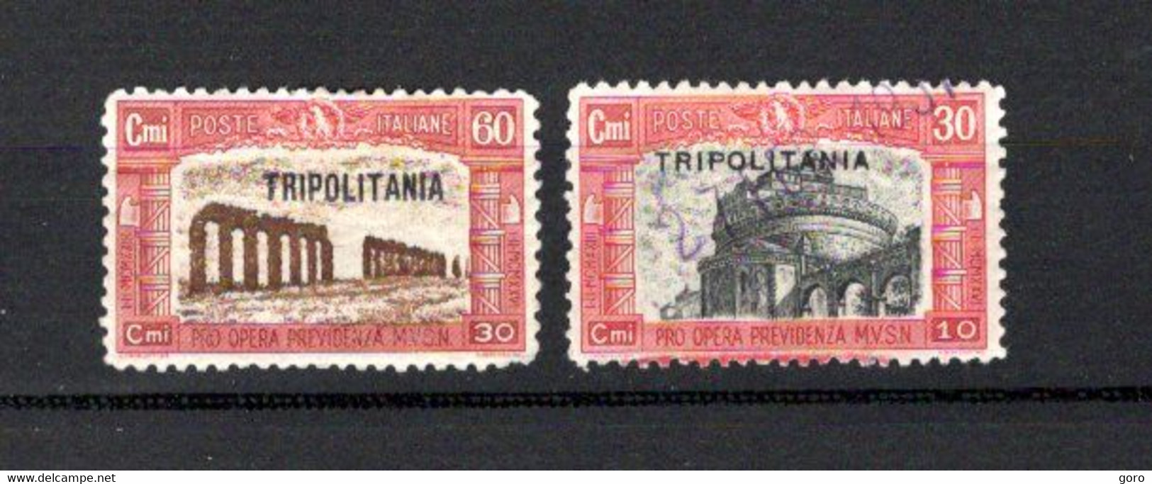 Tripolitania   1925-29 .-   Y&T  Nº    44-60 - Tripolitania