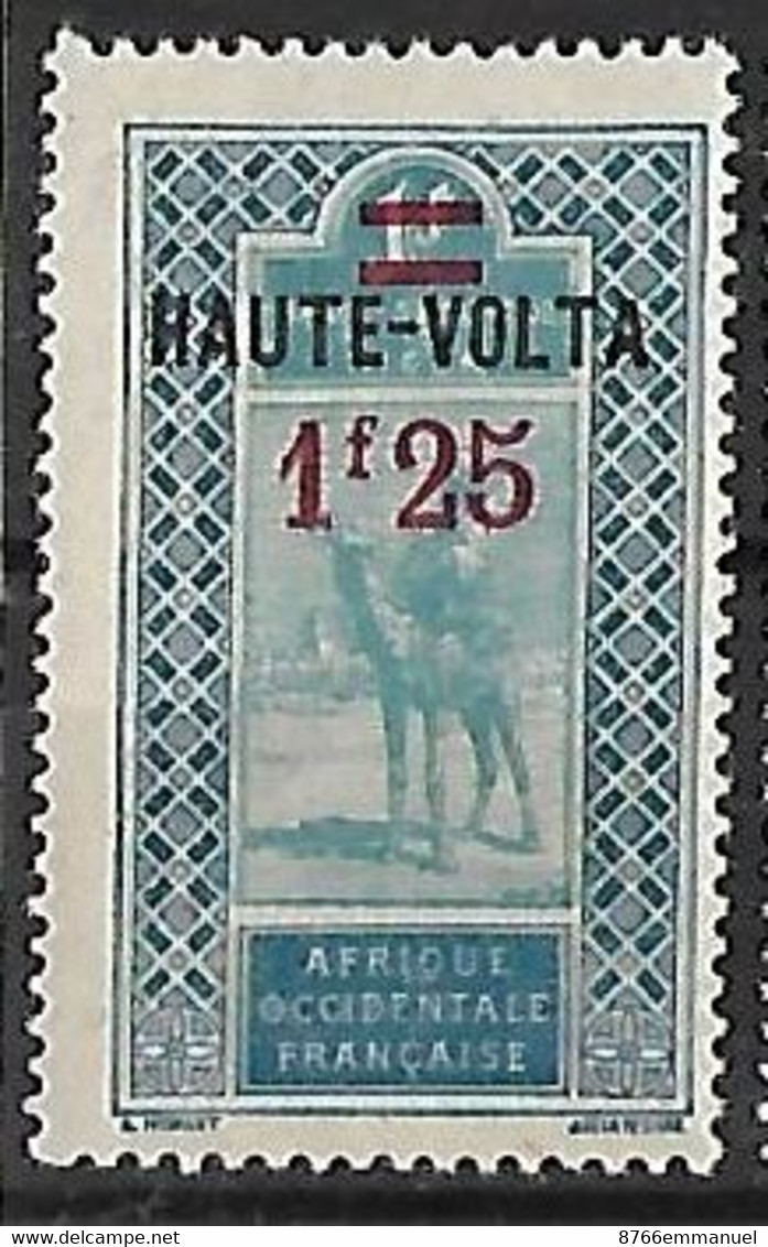 HAUTE-VOLTA N°36 N** - Unused Stamps