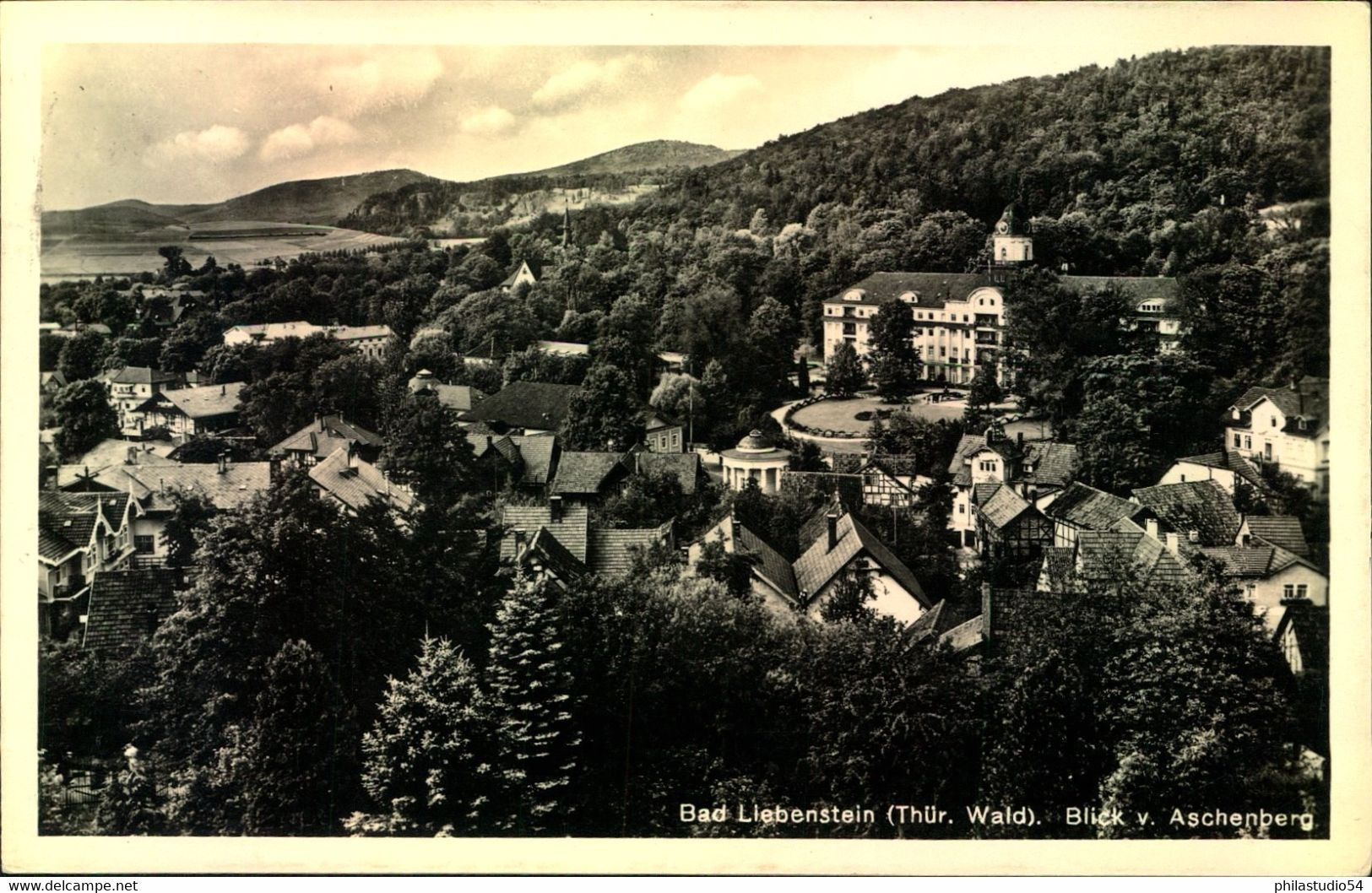 1938, Postkarte  Ab BAS UEBENSTEIN Nach PARIS An "Ambassade D 'Allemagne" - Sonstige & Ohne Zuordnung
