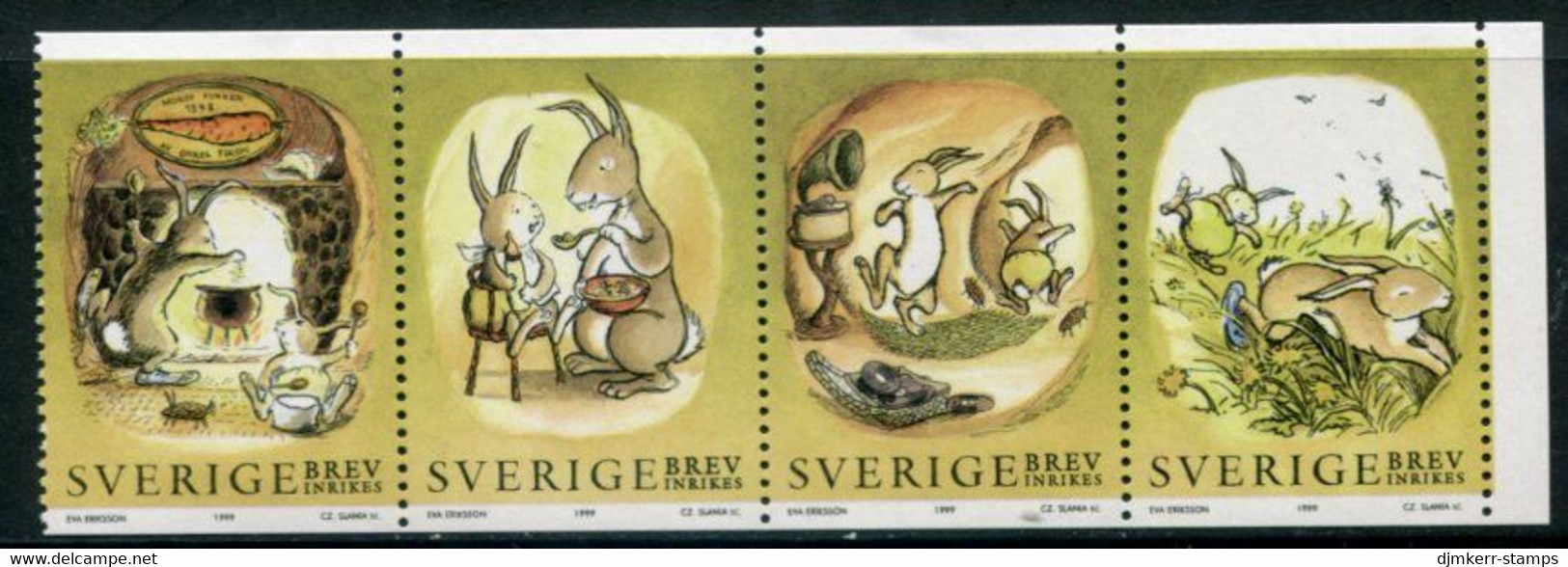 SWEDEN 1999 Chinese New Year MNH / **    Michel 2089-92 - Ongebruikt