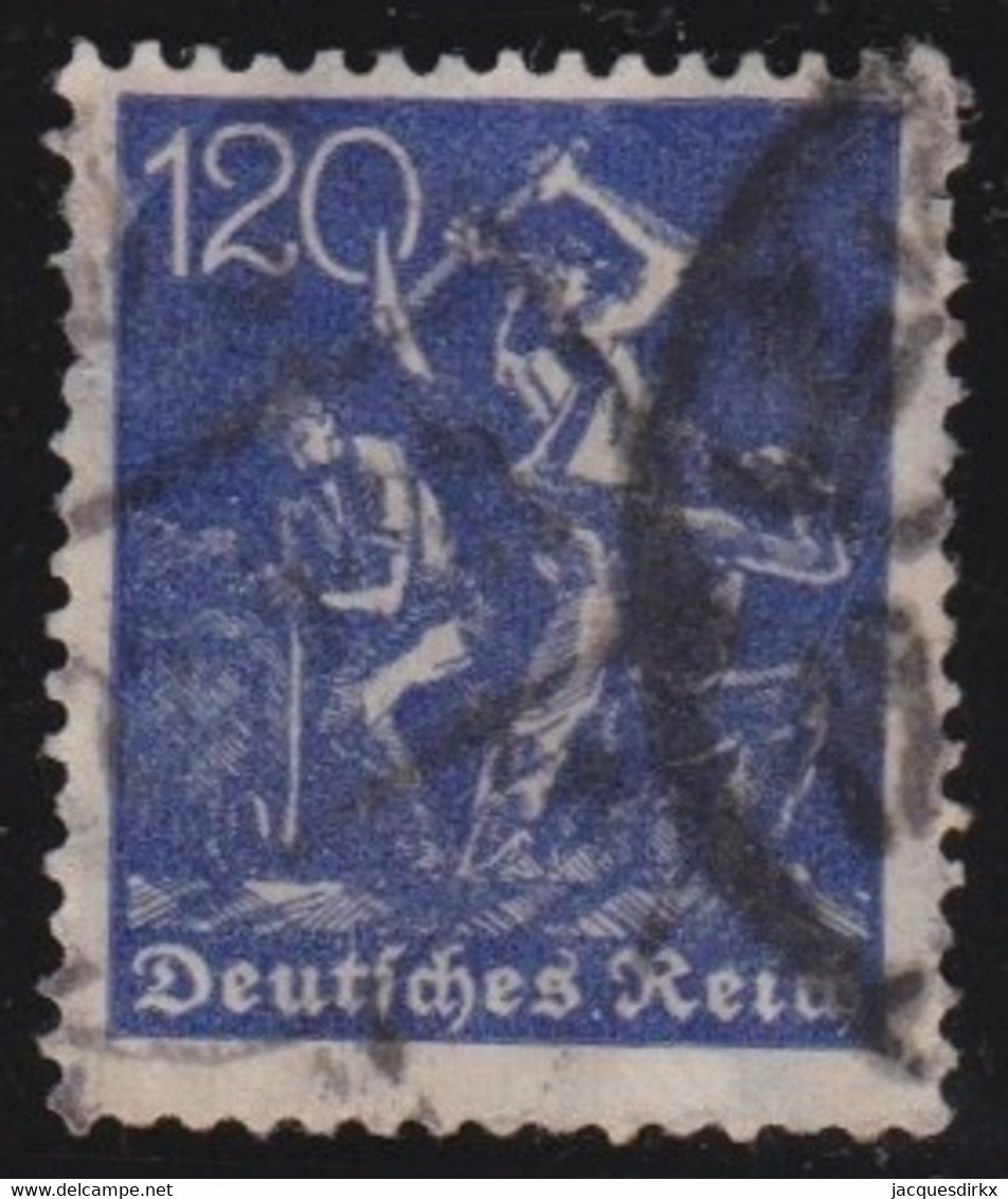 Deutsches Reich   .    Michel      .   188  (2 Scans)    .      O      .     Gestempelt - Oblitérés