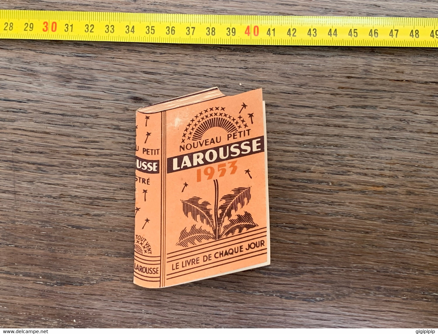 Vieux Papier Calendrier ,carnet De Notes , Calepin NOUVEAU PETIT LAROUSSE 1953  TBE - Grand Format : 1921-40
