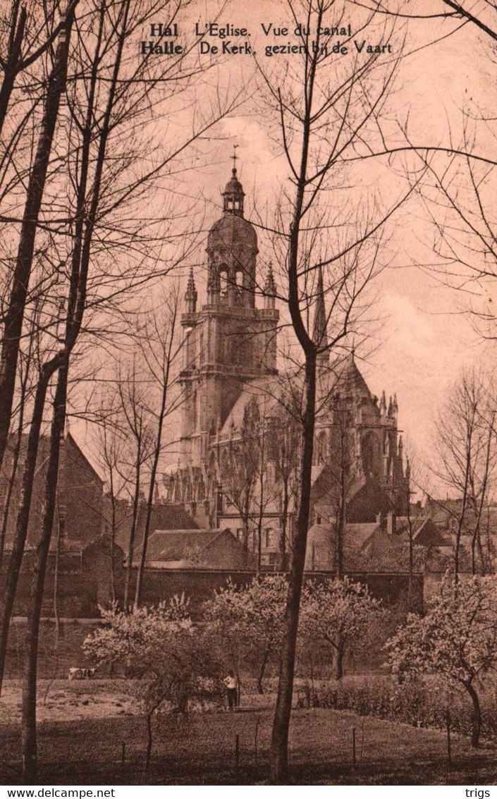 Halle - De Kerk (gezien Bij De Vaart) - Halle