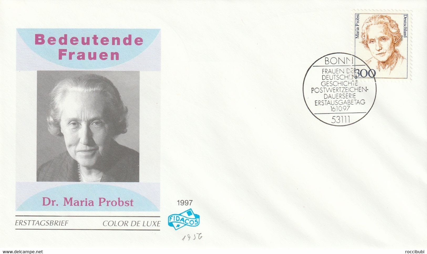 Mi. 1956 FDC - Other & Unclassified
