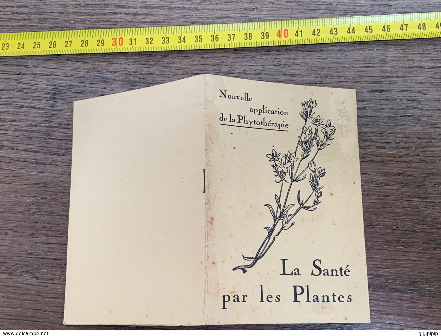 Livret La Santé Par Les Plantes LABORATOIRE DE PHYTOTHÉRAPIE SAINT-QUENTIN Avec Supplément TBE - Grand Format : 1921-40