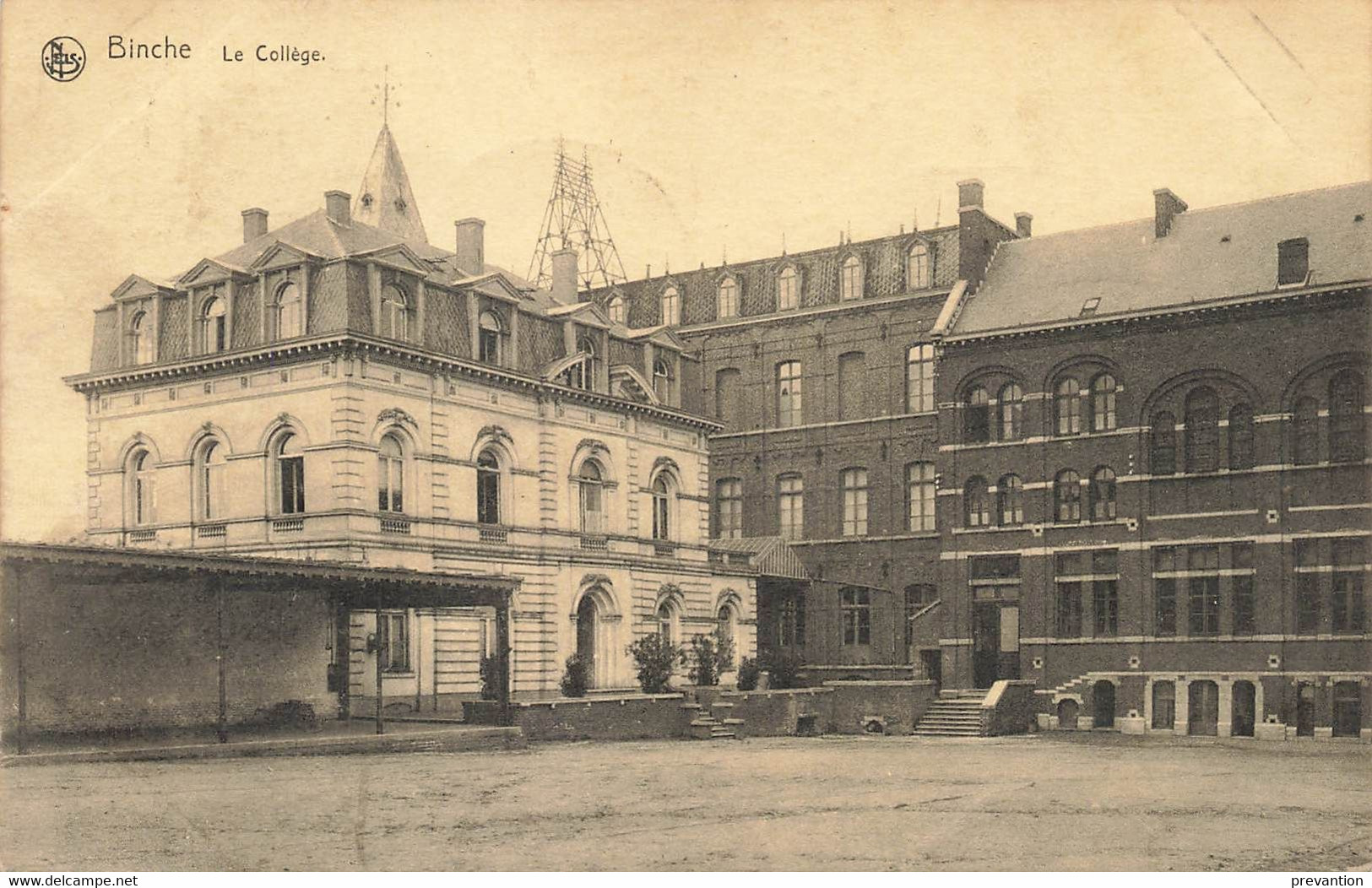 BINCHE - Le Collège - Carte Circulé En 1921 - Binche