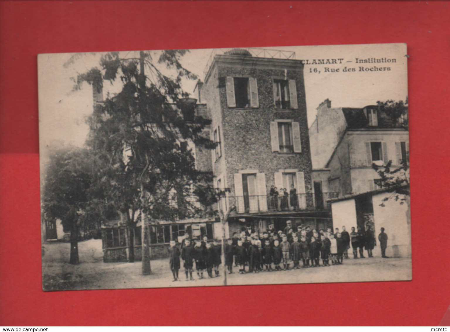 CPA -   Clamart - Institution 16 Rue Des Rochers - Clamart