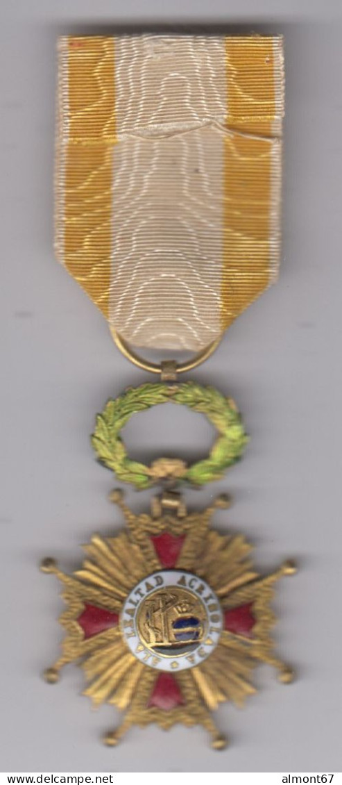 Médaille De Chevalier De L'Ordre D' Isabelle La Catholique ( Ysabel Au Lieu De Isabel ! ) - Voor 1871