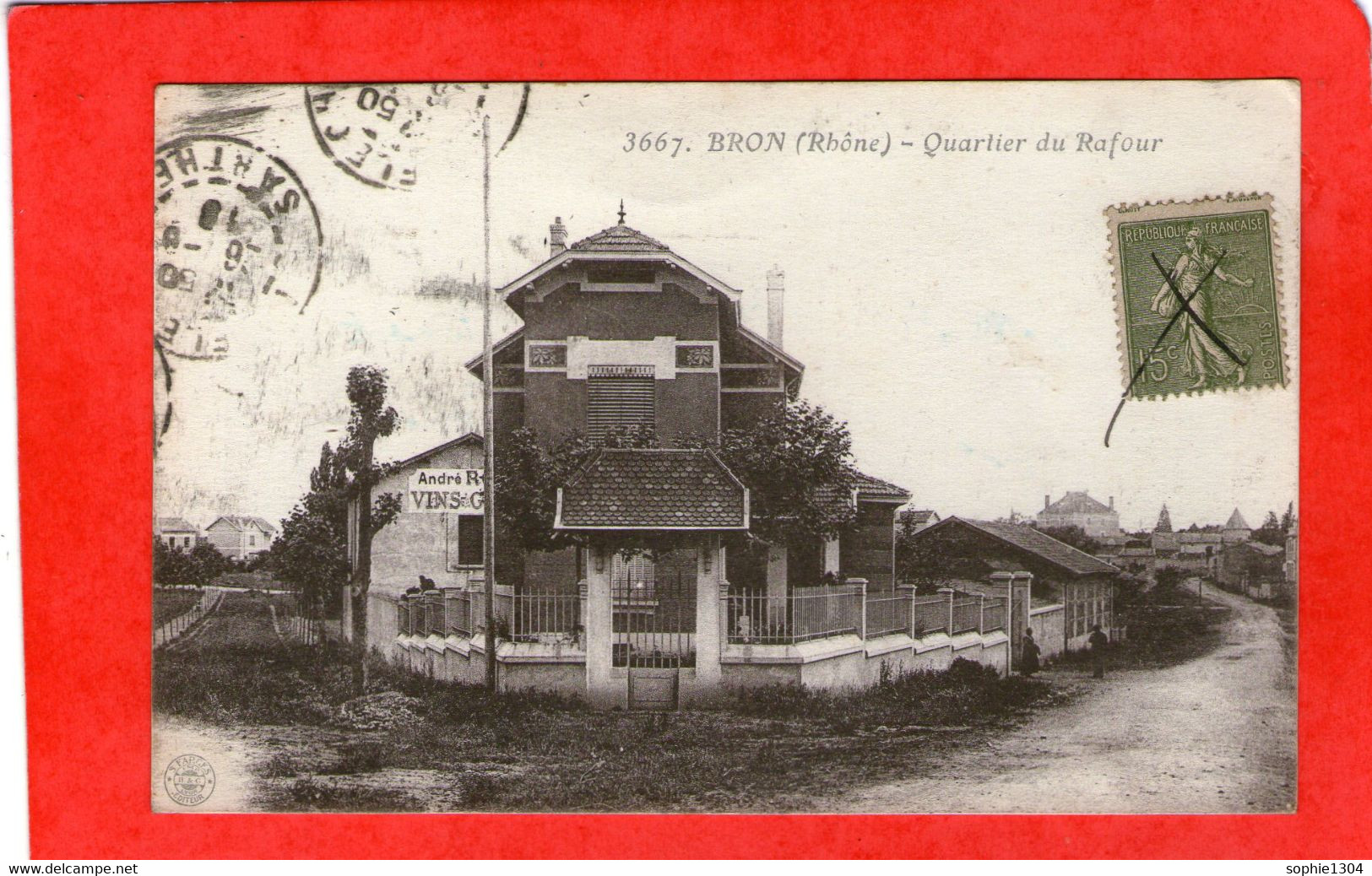 BRON - Quartier Du Rafour - 1918 - - Bron