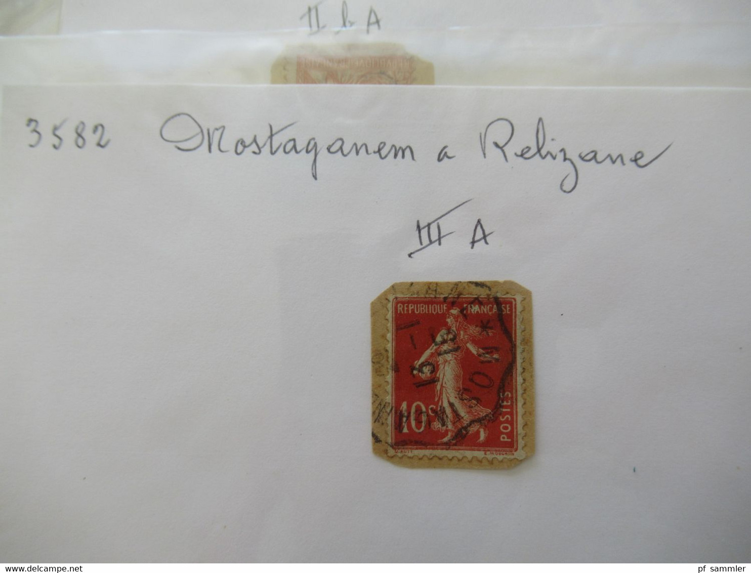 Frankreich Gebiete Algerien / Alger U. Constantine Marken Kleiner Posten Auch Ein Briefstück Stp 1953 Innsbruck A Lindau - Verzamelingen & Reeksen