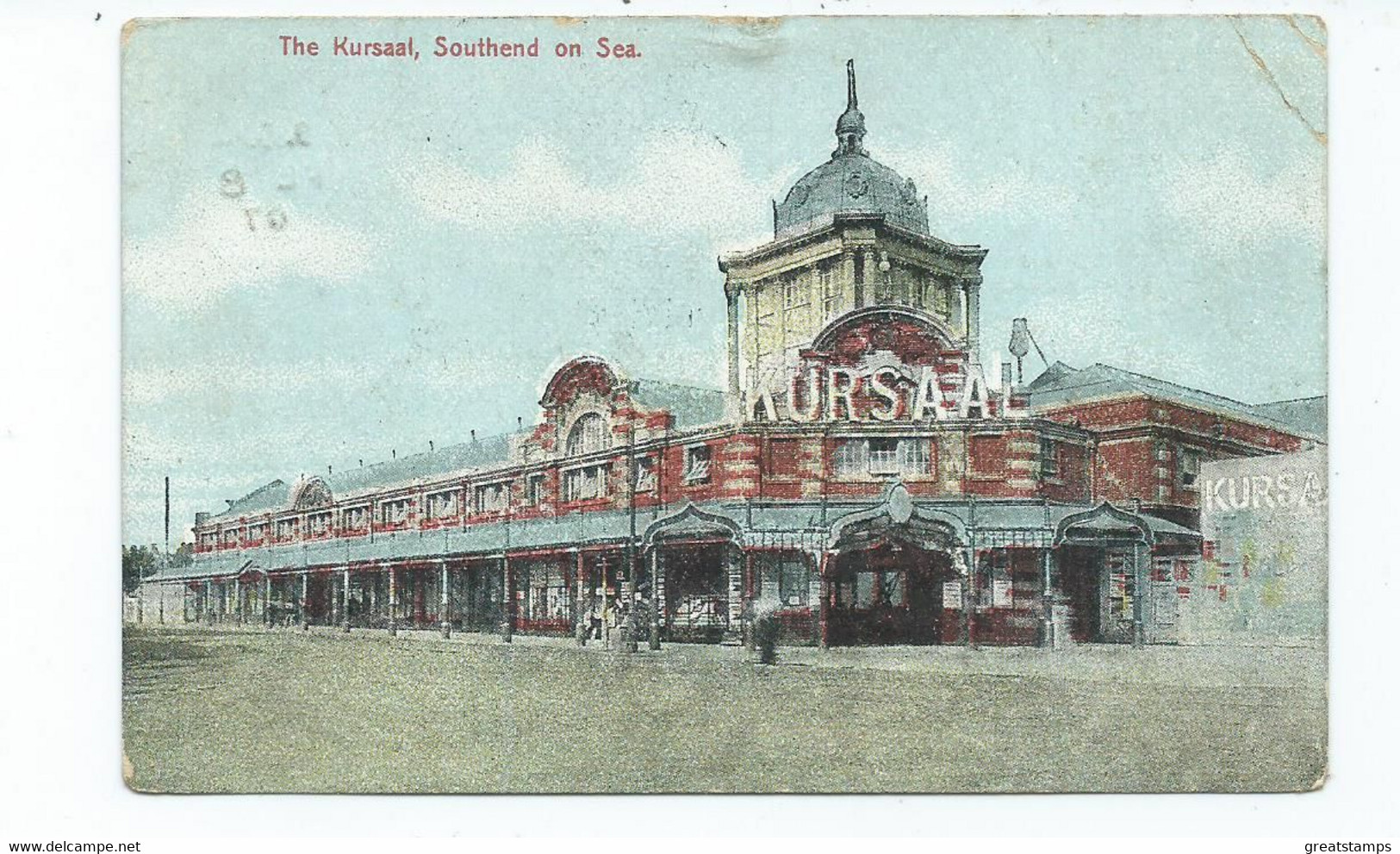 Postcard Essex. Southend The Kursaar Posted 1907 - Southend, Westcliff & Leigh