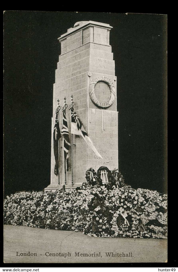 London Cenotaph Memorial Whitehall 1924 - Whitehall