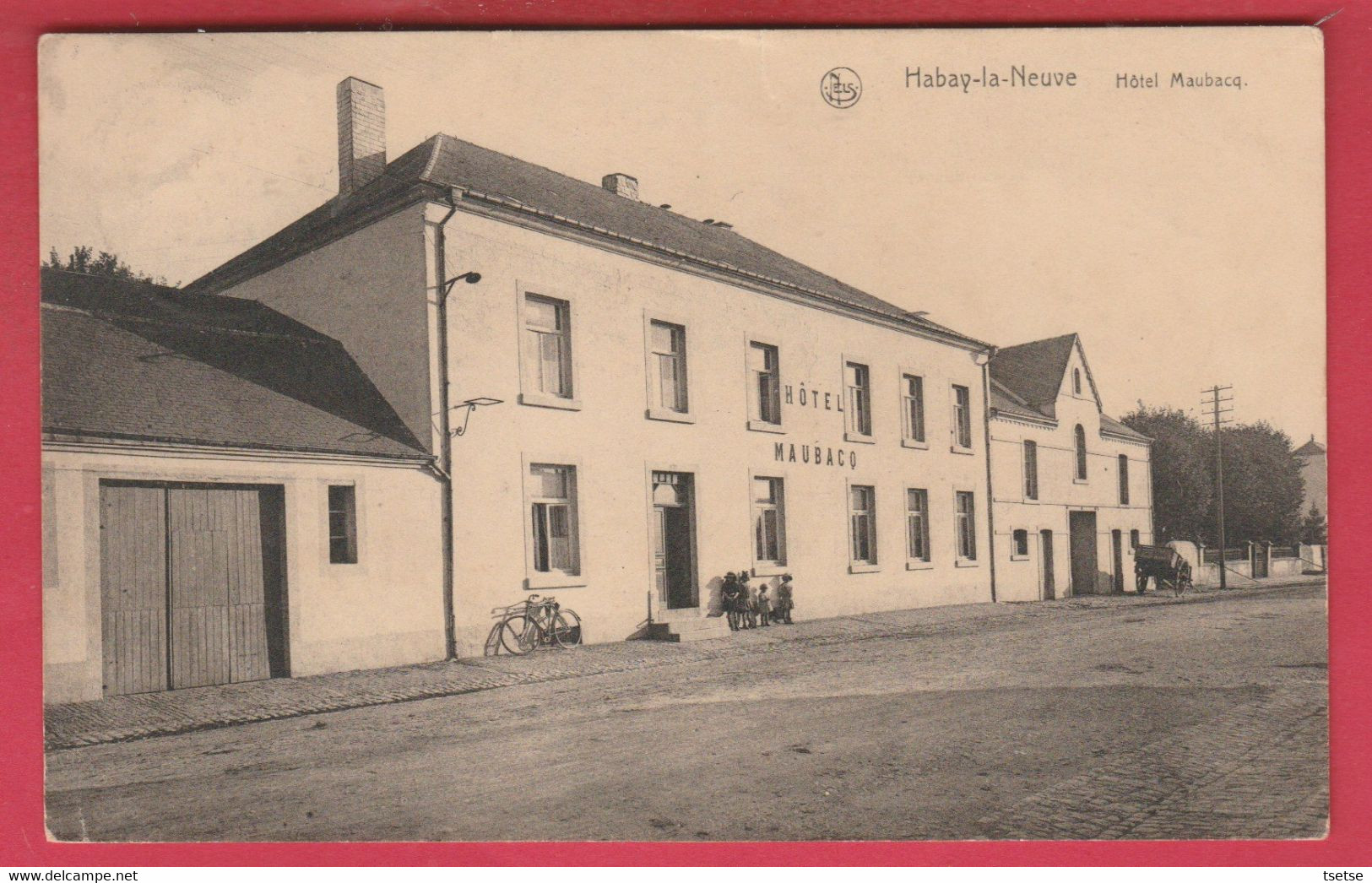 Habay-la-Neuve - Hôtel Maubacq - 1920 ( Voir Verso ) - Habay