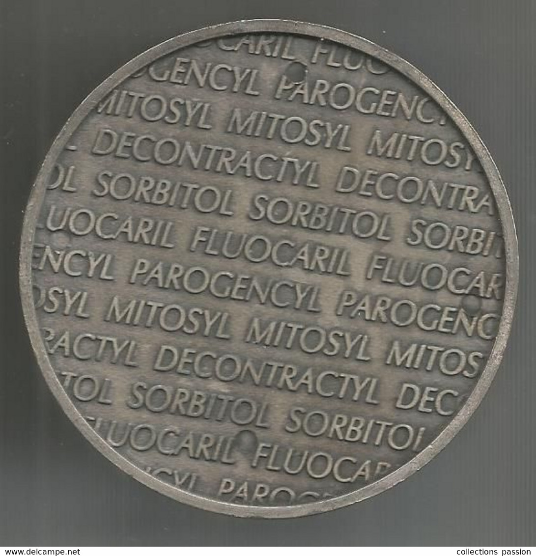 Médaille, GOUPIL, SYNTHELABO , 1993, 210 Gr. , 70 Mm , 2 Scans, Frais Fr 5.95e - Professionnels / De Société