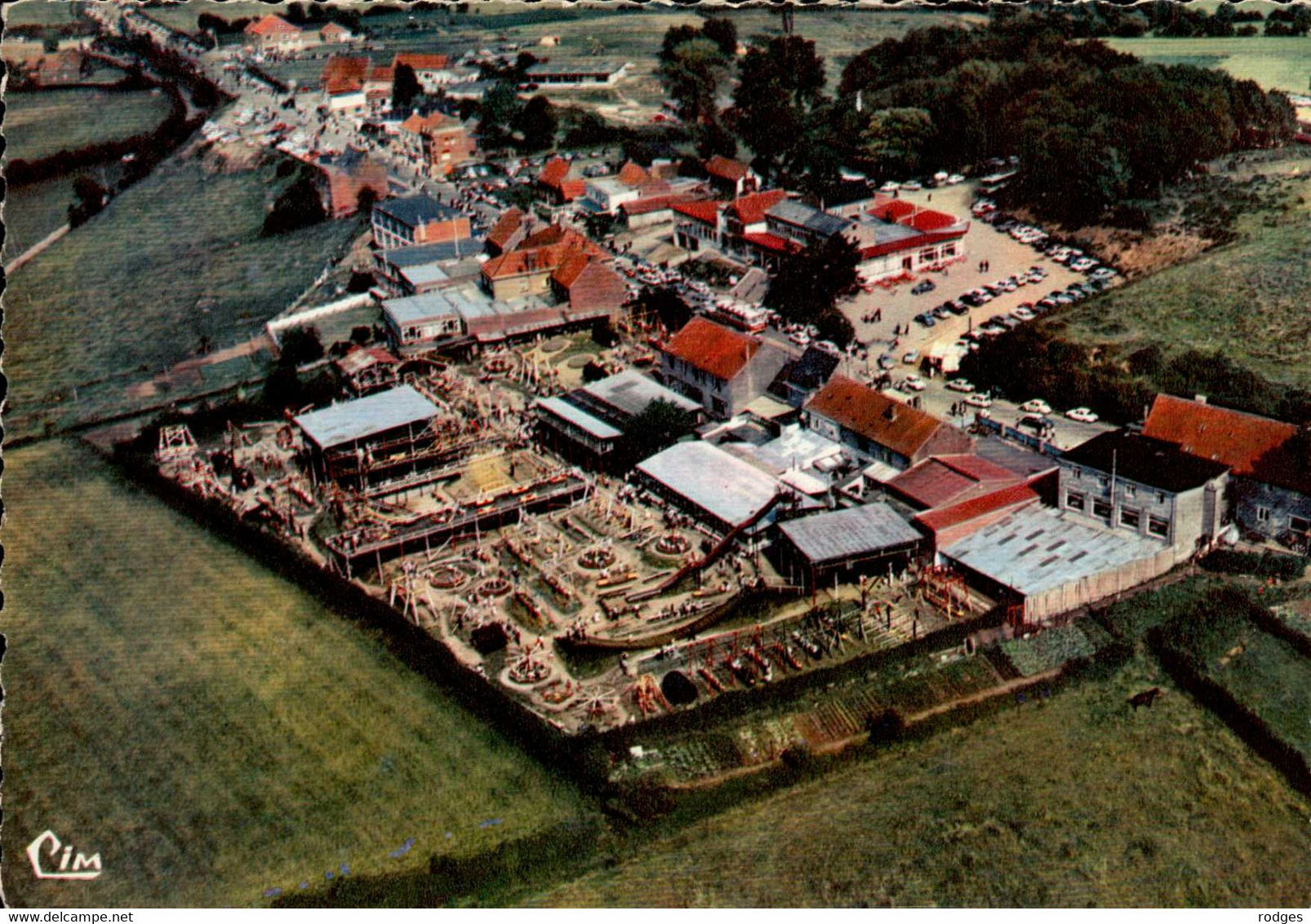 BELGIQUE , Cpm MONT NOIR , Zwarte Berg WESTOUTER , Rue De Bailleul Et Luna Parc , CI.48-103 , Vue Aérienne (11450) - Sonstige & Ohne Zuordnung