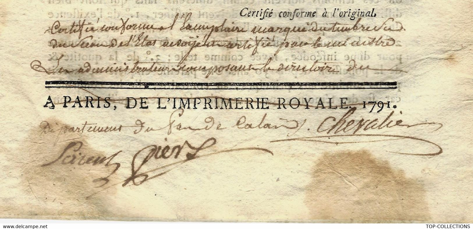 REVOLUTION 1791  REVOLUTION  REFORME IMPOTS PAYEMENT DES DIMES   22 PAGES VOIR SCANS - Décrets & Lois