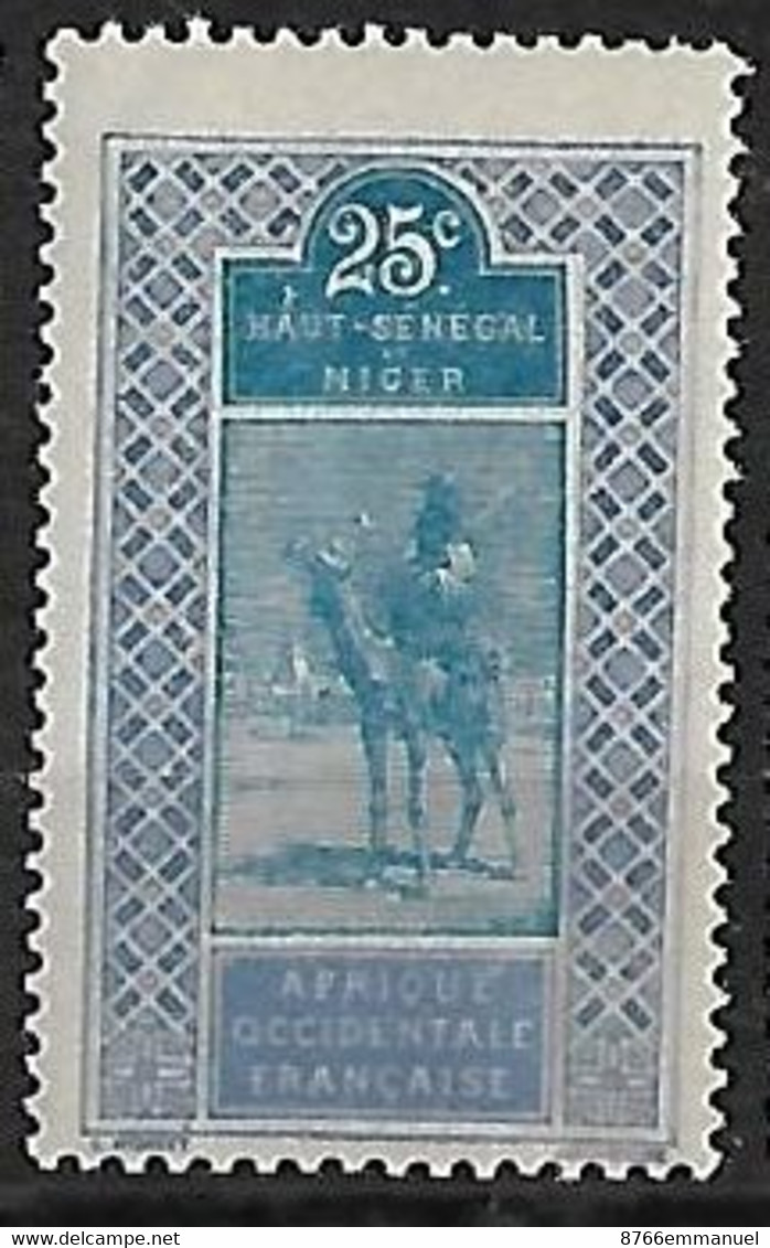 HAUT-SENEGAL-ET-NIGER N°25 N* - Unused Stamps