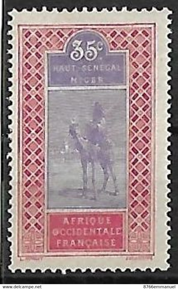 HAUT-SENEGAL-ET-NIGER N°27 N* - Unused Stamps