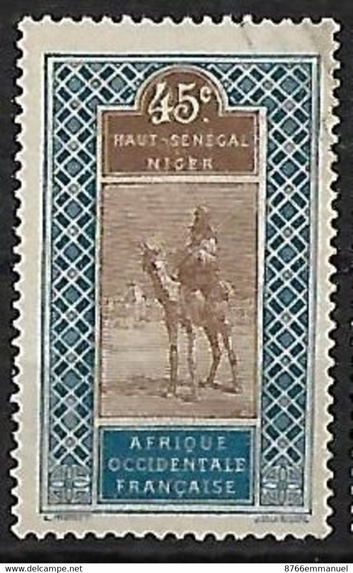 HAUT-SENEGAL-ET-NIGER N°29 - Usati