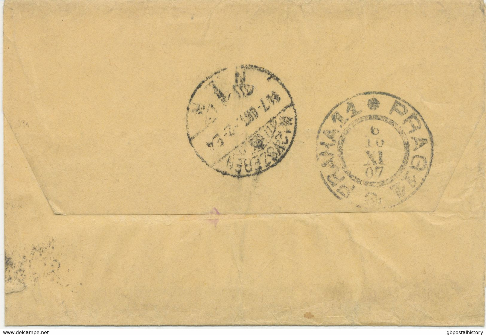 GB NPB LONDON „W / M“ CDS Postmark On Superb EVII ½d Yellowgreen Postal Stationery Wrapper Uprated With ½d, The Uncommon - Briefe U. Dokumente